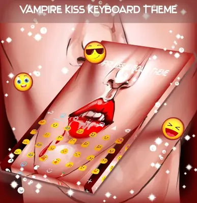 Vampire Kiss Keyboard android App screenshot 3