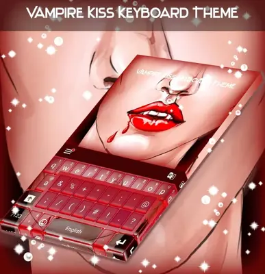 Vampire Kiss Keyboard android App screenshot 4